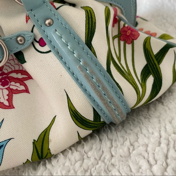 Dior Vintage Floral Canvas Doctor Satchel - Picture 5 of 9